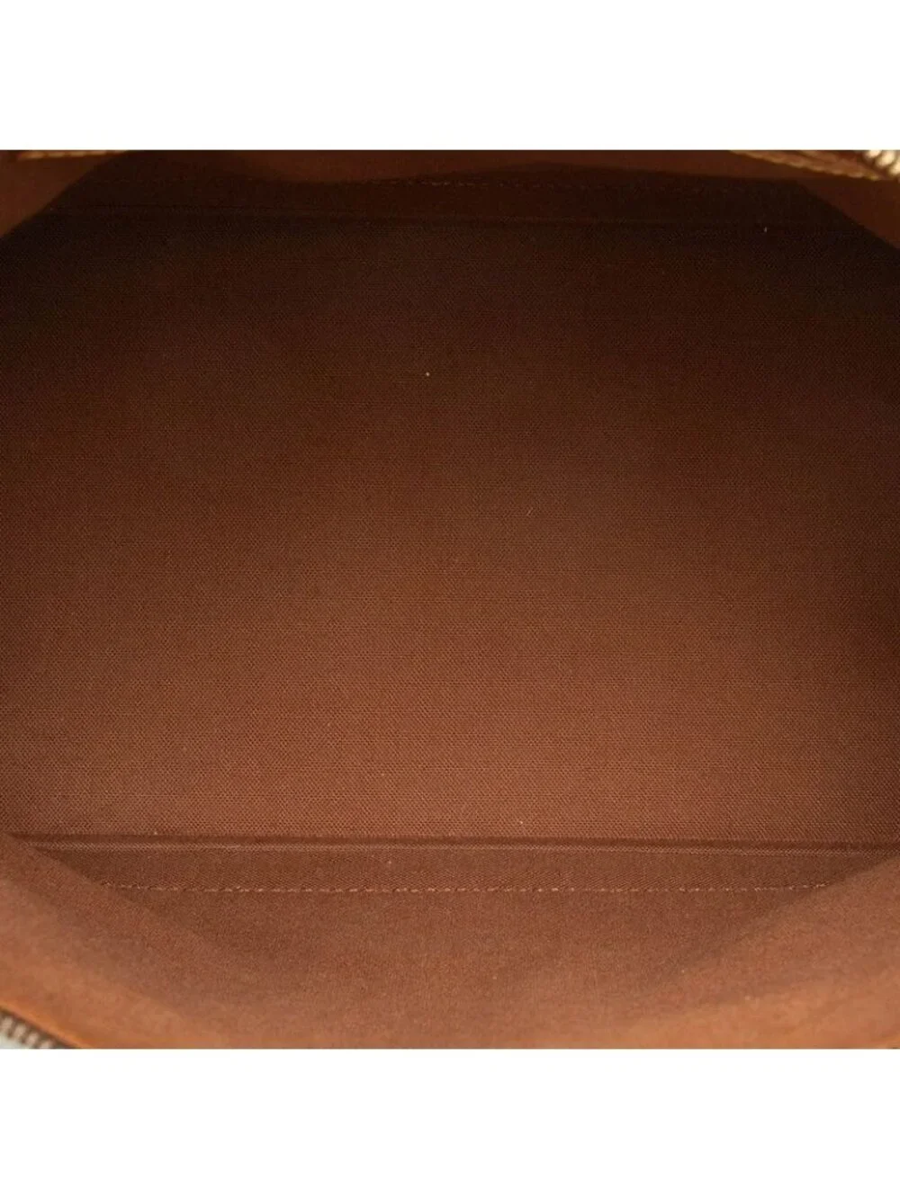 Louis Vuitton Monogram Alma PM Handbag Brown Leather